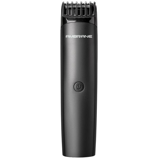 Ambrane Aura-X Cordless Rechargeable Trimmer with 60 Mins Cordless Experience and One Big Adjustable Comb (Black)