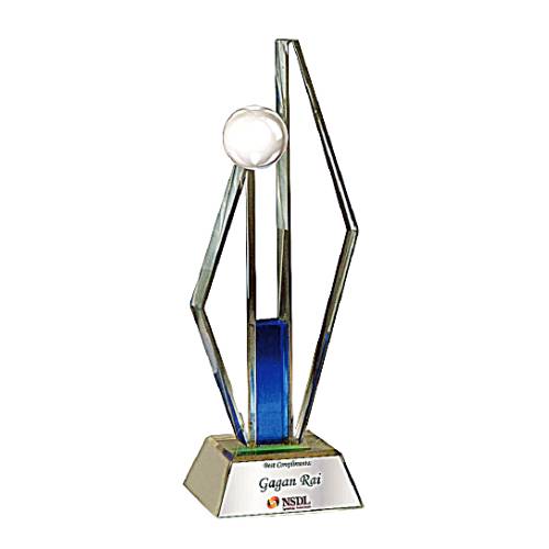 Crystal Trophy - FTAM 372 - 6"